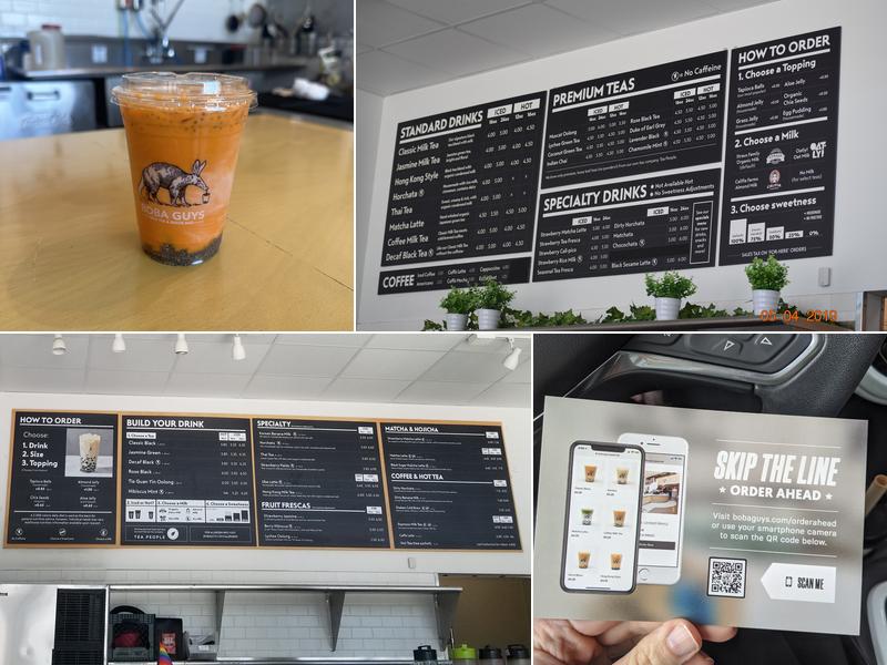 Boba Guys Potrero Menu