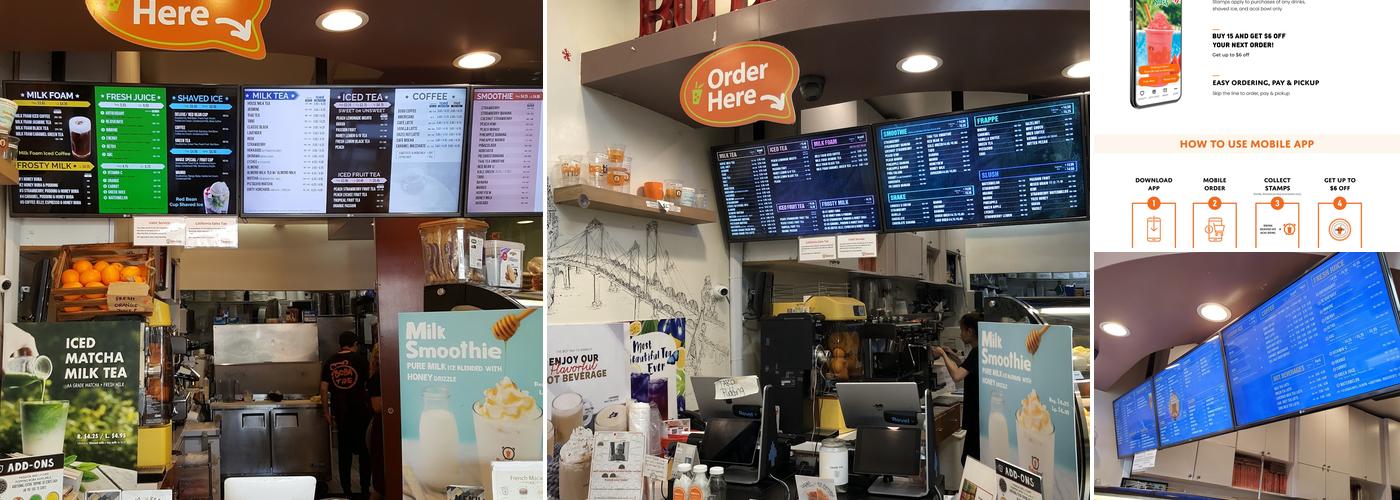 It's Boba Time Menu