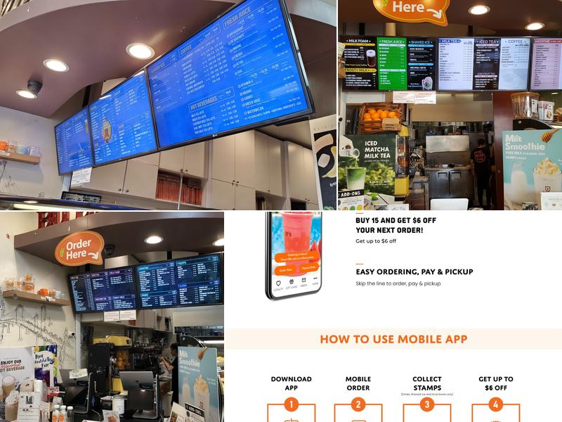 It's Boba Time Menu