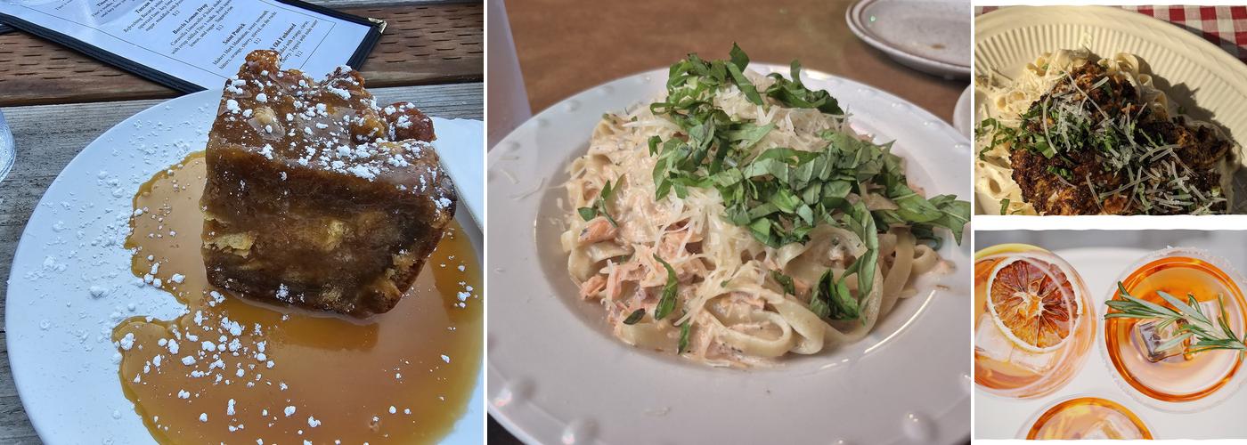 Boccis Peace and Pasta Menu