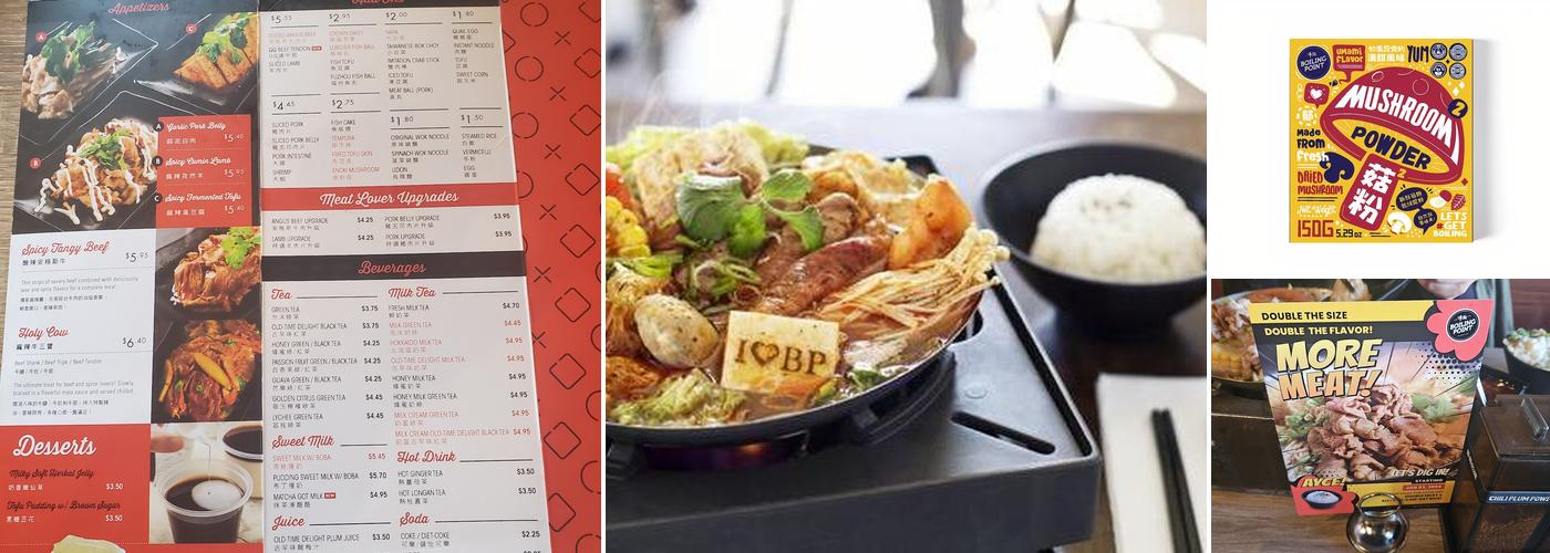 Boiling Point Menu
