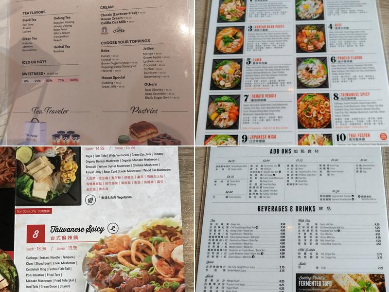 Boiling Point Menu