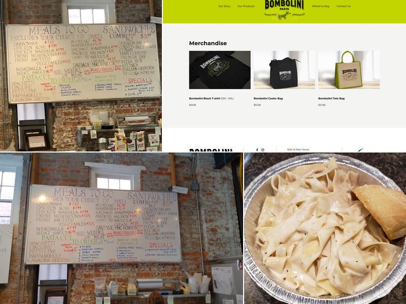Bombolini Menu