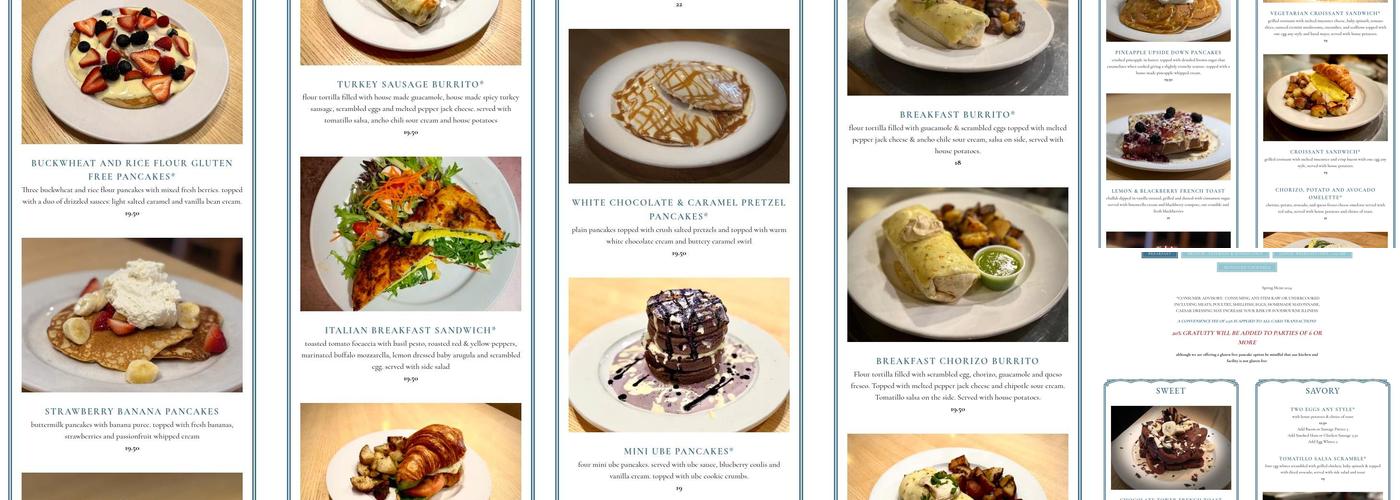 Bongo Room Menu