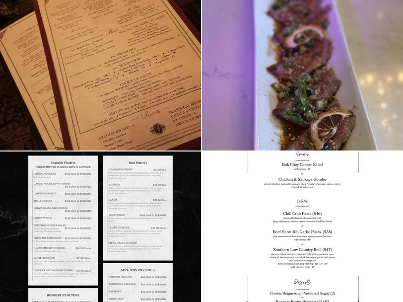 Bootleg Special Menu