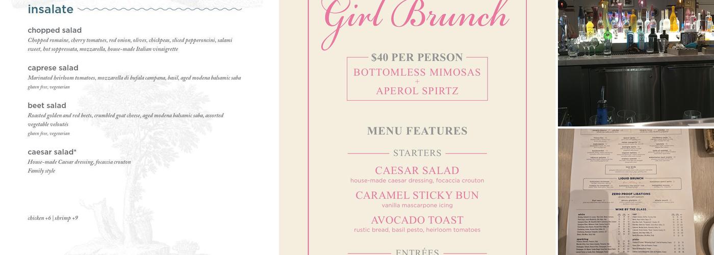 Bottiglia Cucina & Enoteca Menu