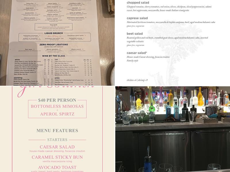 Bottiglia Cucina & Enoteca Menu