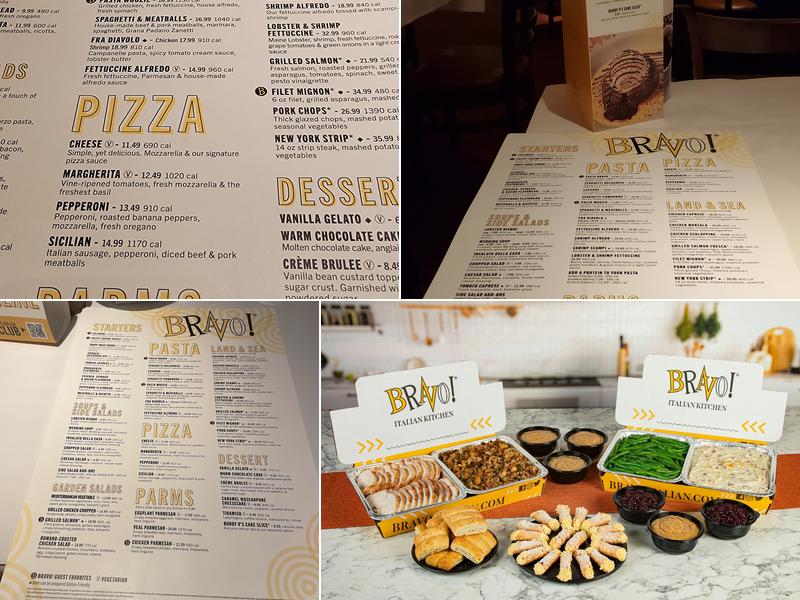 Bravo! Italian Kitchen Menu