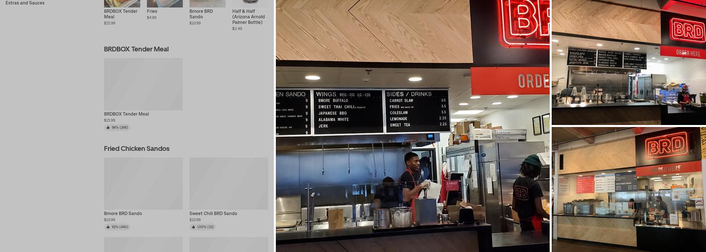BRD Menu