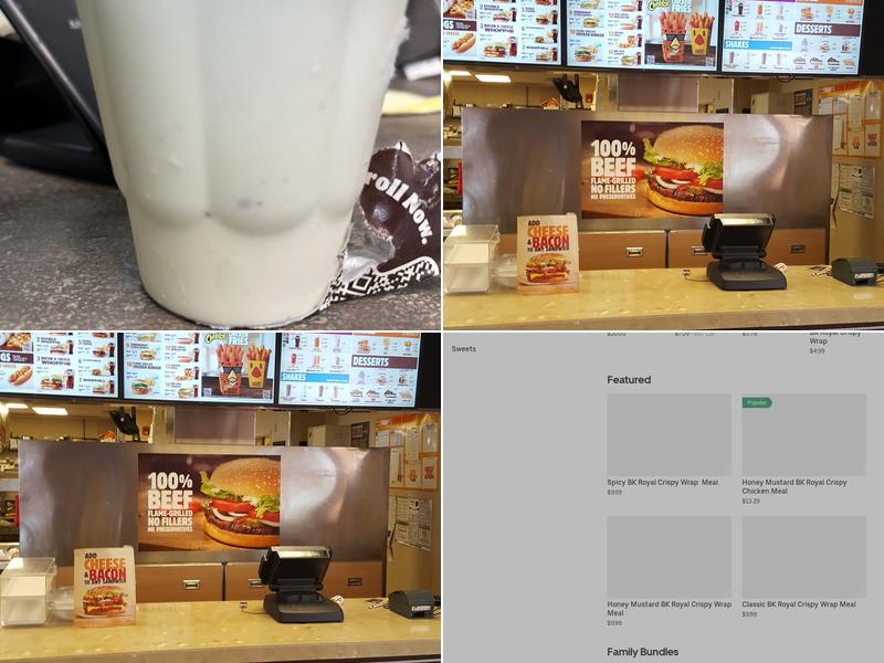 Burger King Menu