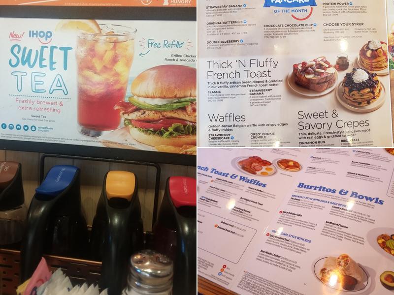 IHOP Menu