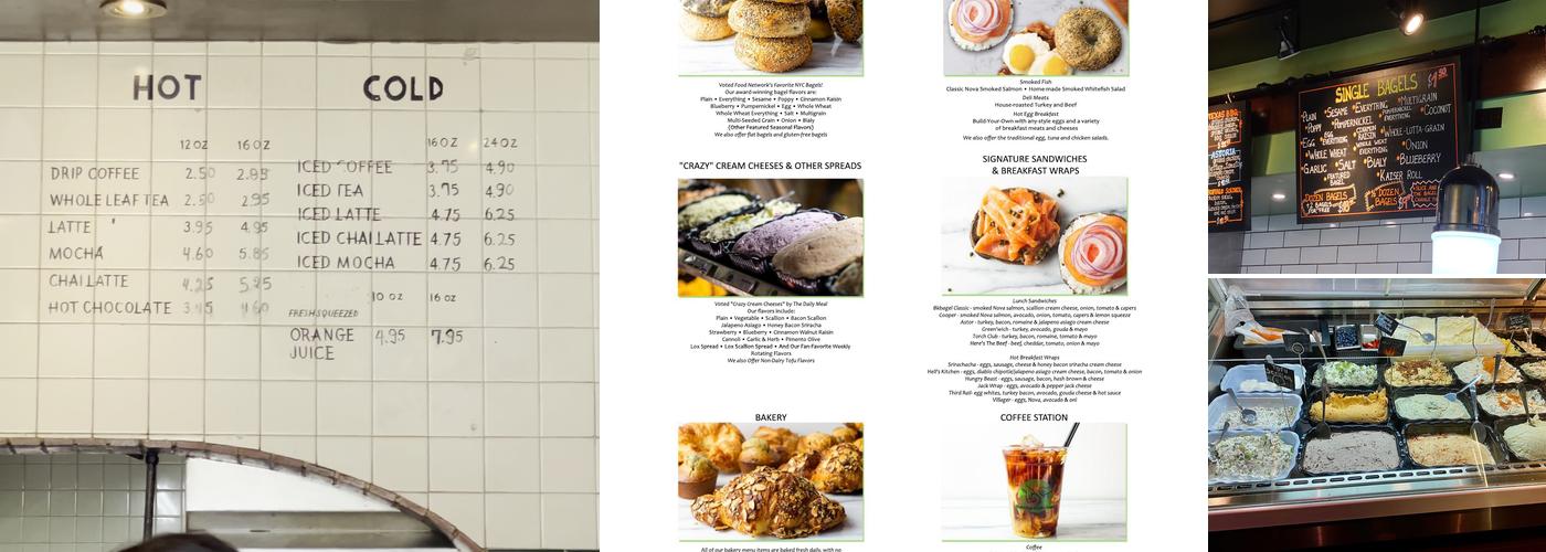 Brooklyn Bagel & Coffee Company Menu