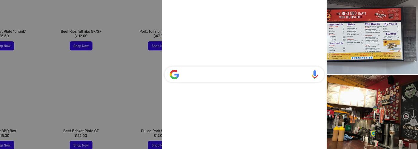 Santa Maria Bbq and Catering Menu