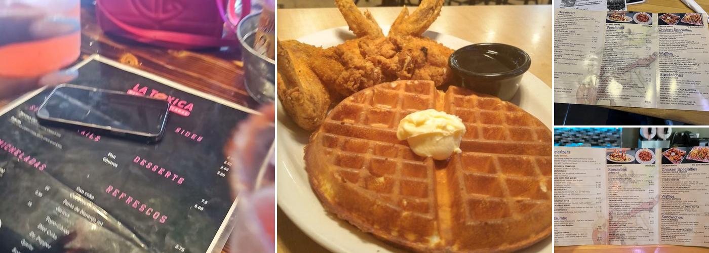 Bucky Moonshine's Menu