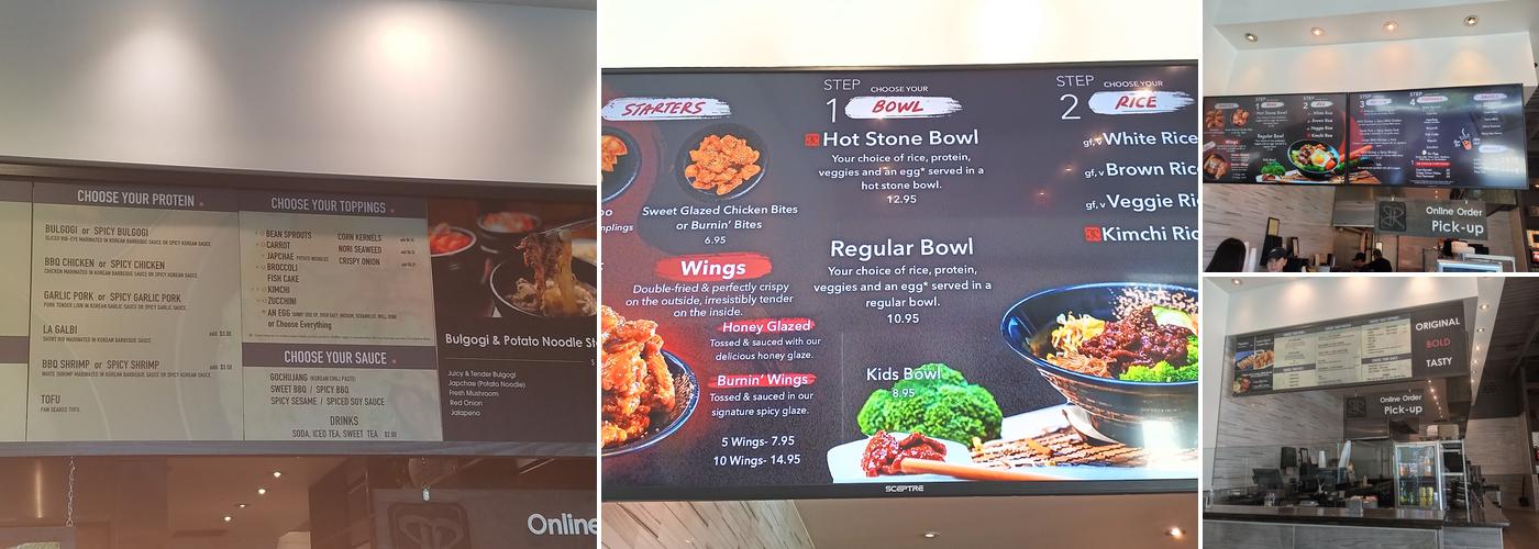 Burning Rice Menu