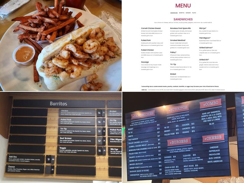 Butchers Kitchen Char-B-Que Menu