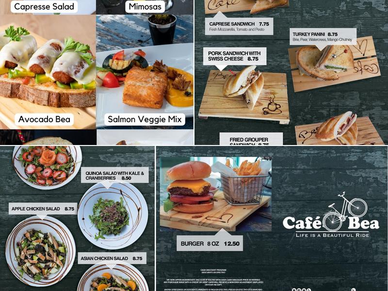 Café Bea Menu