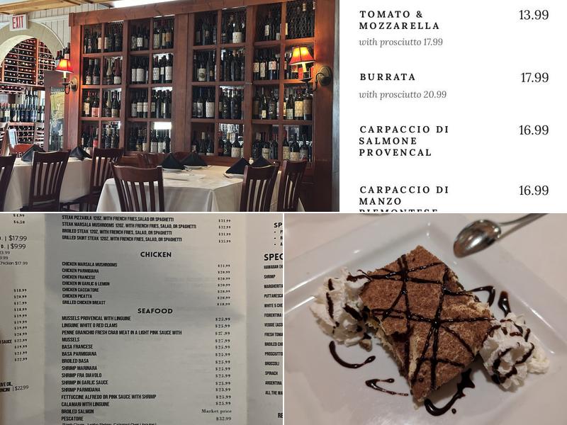 Caffe Italia Menu