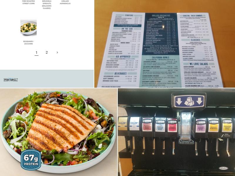 California Fish Grill Menu