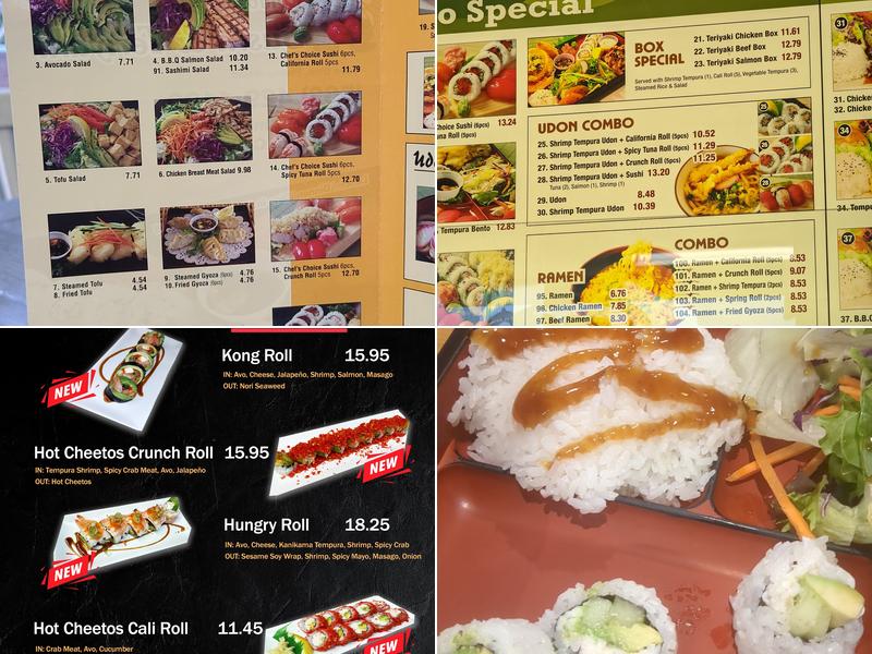 California Sushi & Teriyaki #8--Lakewood Menu