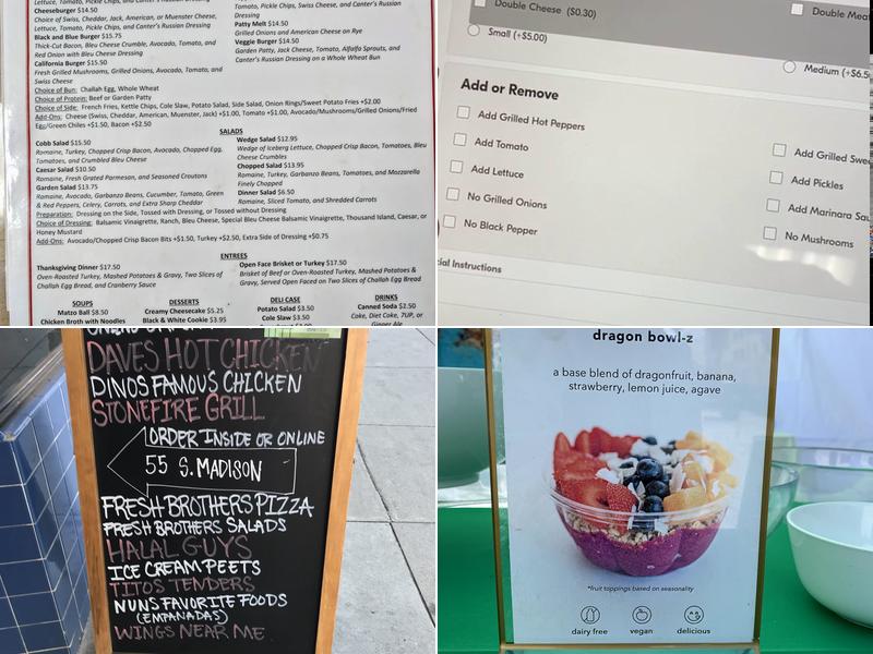 Kitchen Pasadena Menu