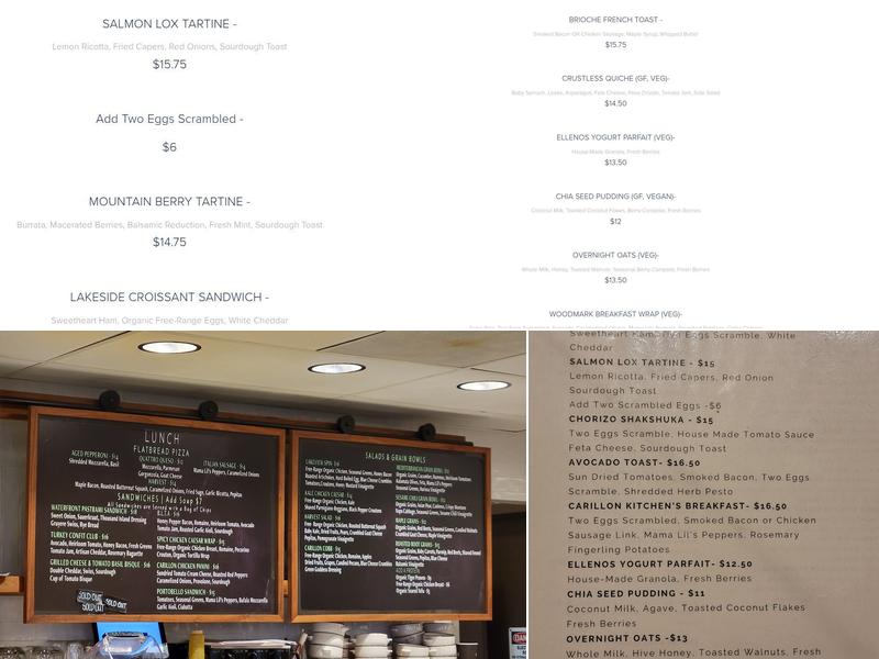 Carillon Kitchen Menu