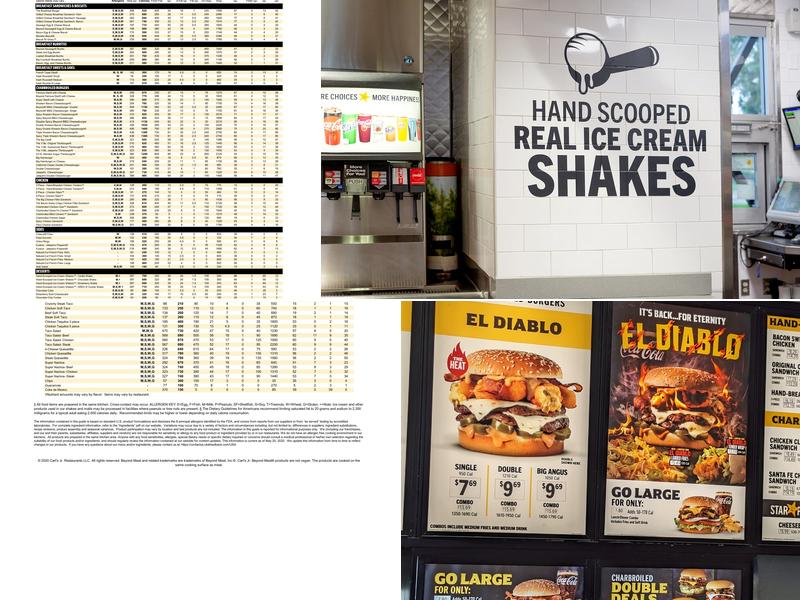 Carl’s Jr. Menu