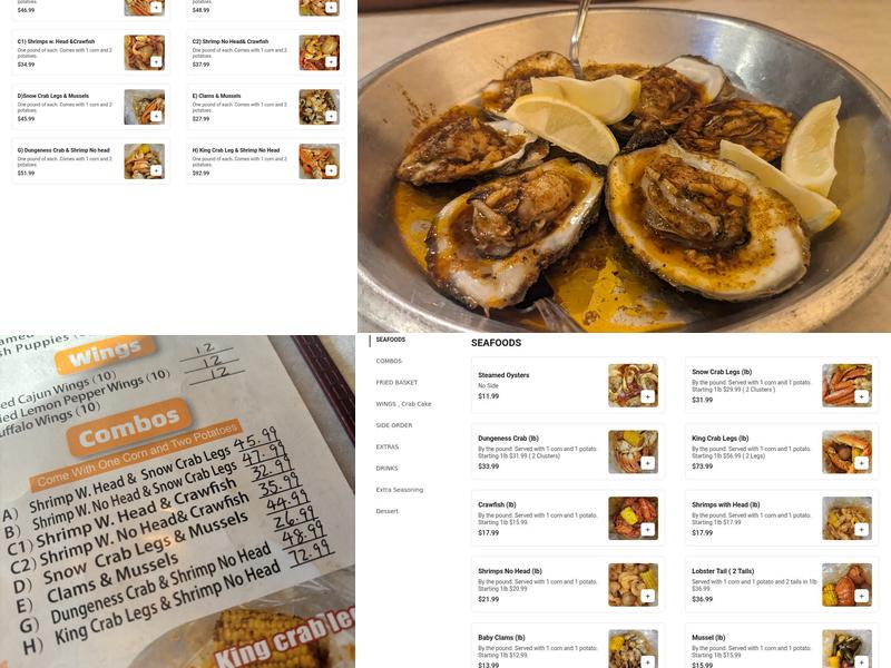 Cary Crab House Menu