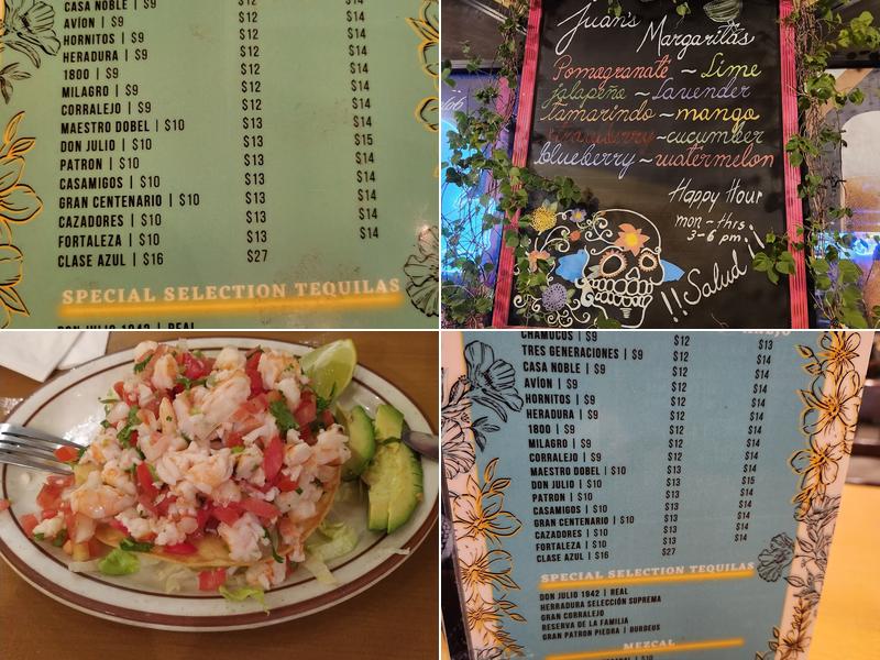 Casa Don Juan Buffalo Menu