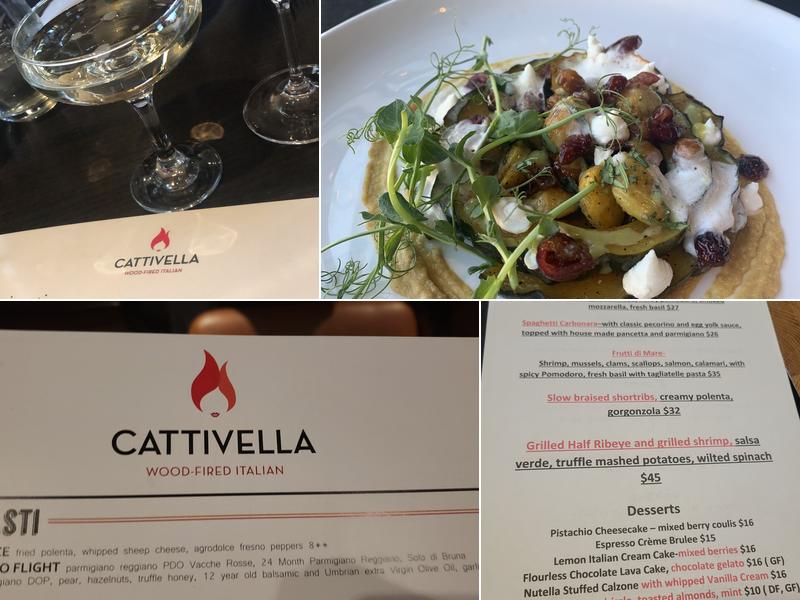 Cattivella Menu
