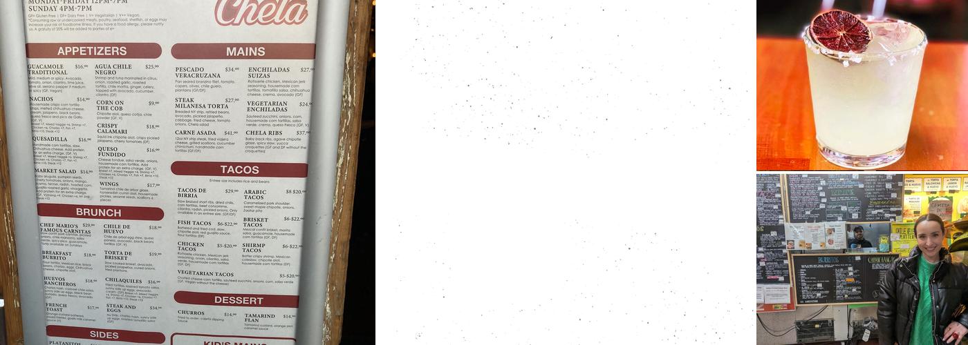 Chela Menu