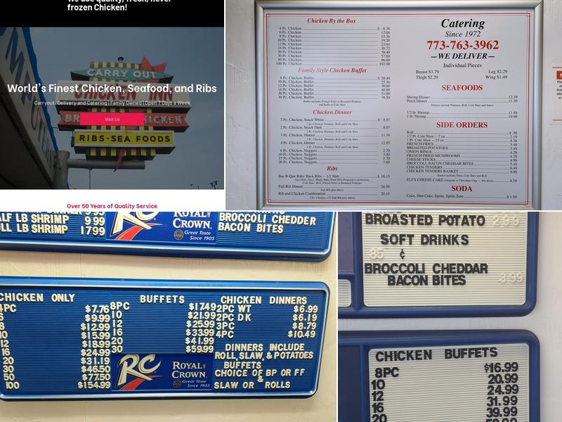 Chicken Inn Menu