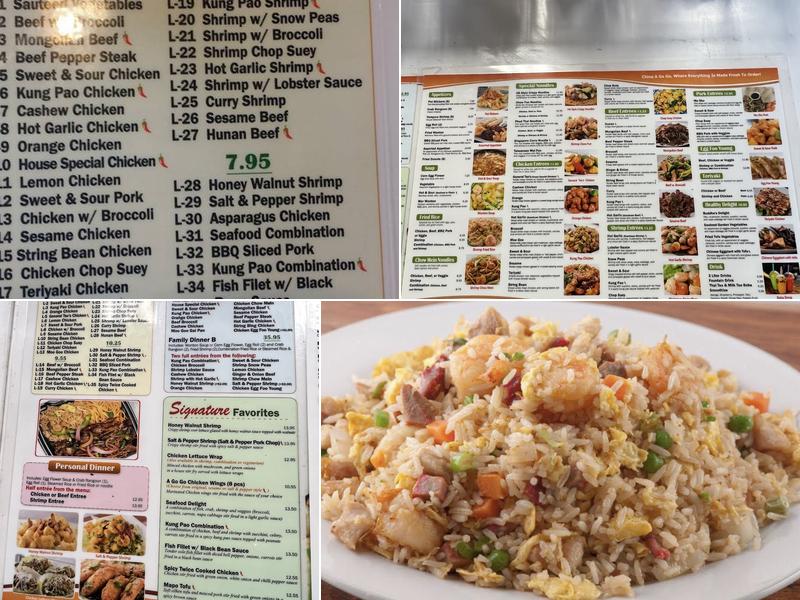 China A Go Go (Farm Rd) Menu