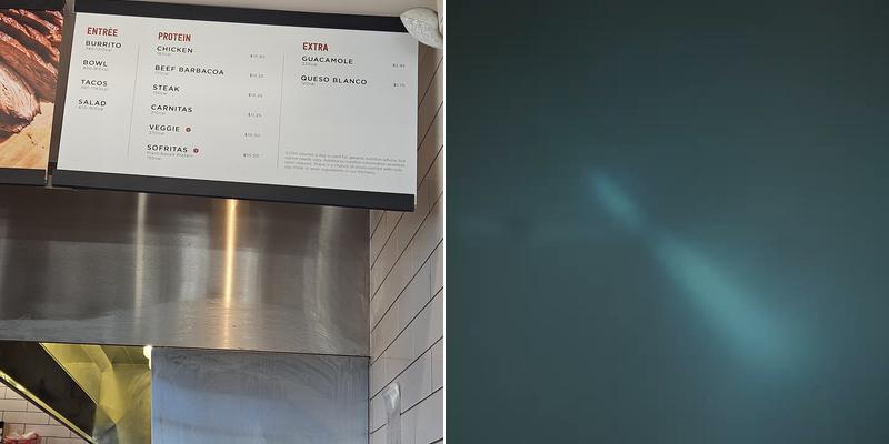 Chipotle Mexican Grill Menu