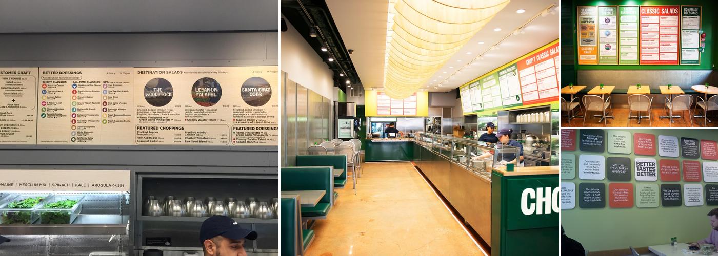 Chopt Creative Salad Co. Menu
