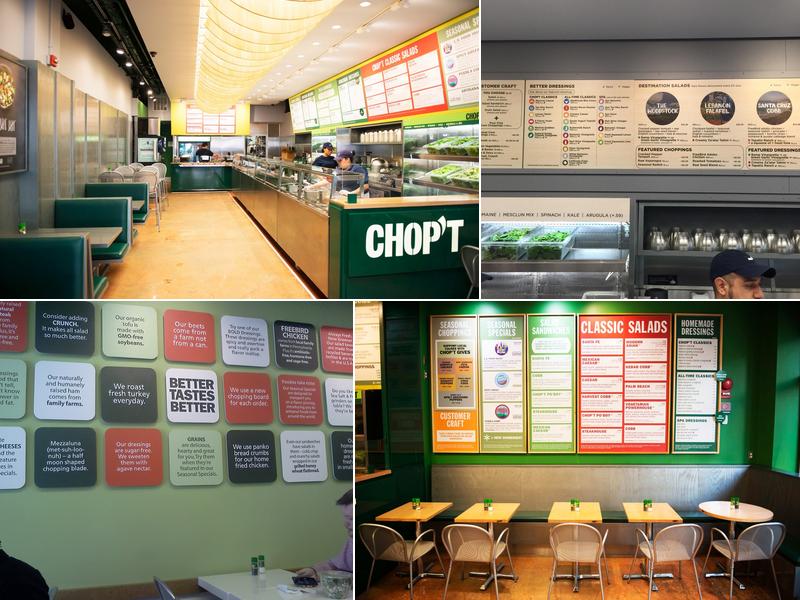 Chopt Creative Salad Co. Menu