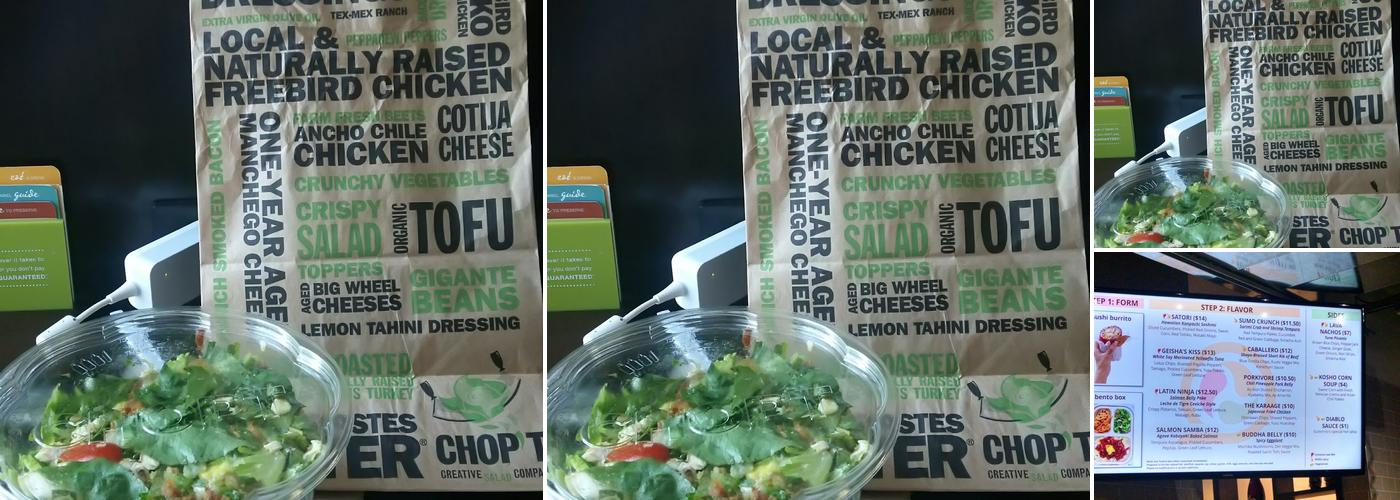 Chopt Creative Salad Co. Menu