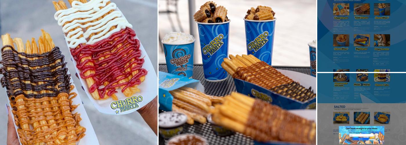 Churromania The Falls Mall Menu