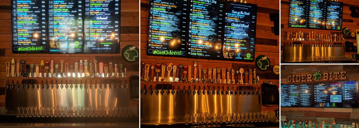 Cider Bite Menu