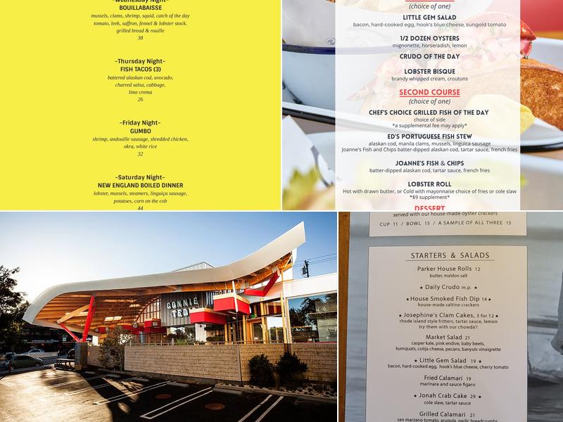 Connie and Ted's Menu