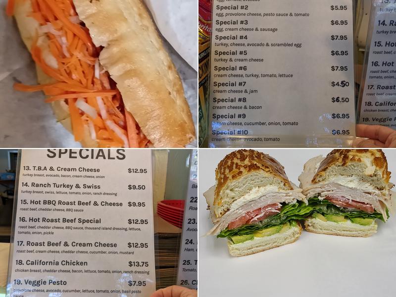 Creighton's Bakery Cafe Menu