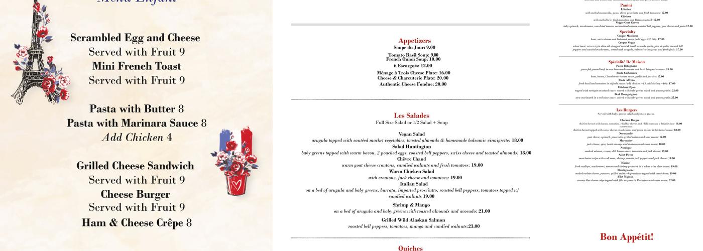 Creme De La Crepe Long Beach Menu