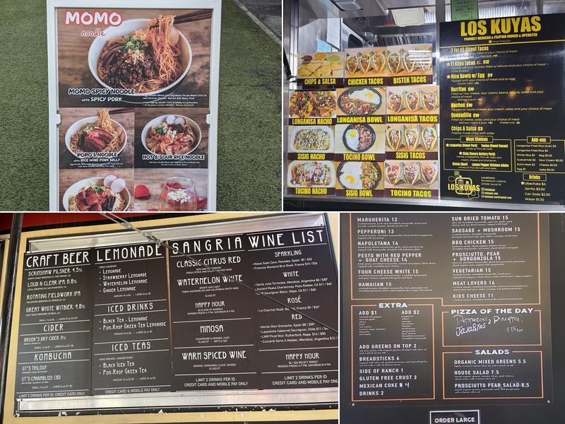 Spark Social SF Menu