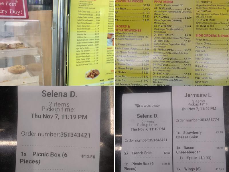 Crown Chicken & Pizza Menu