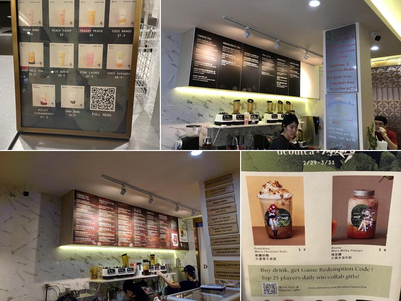 Débutea Menu