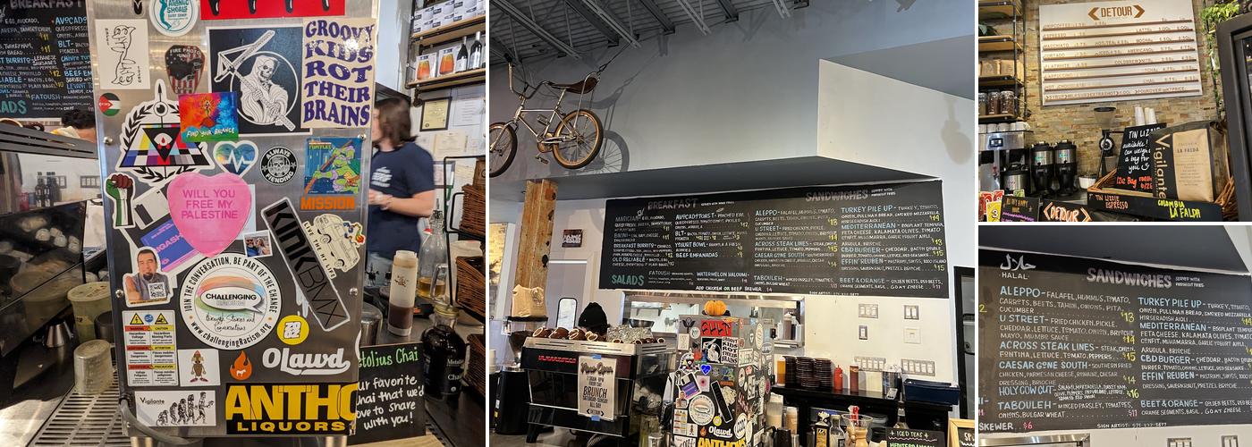 Detour Coffee Menu