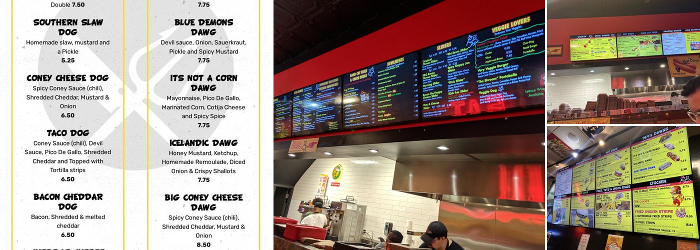 Devil Dawgs Wicker Park Menu