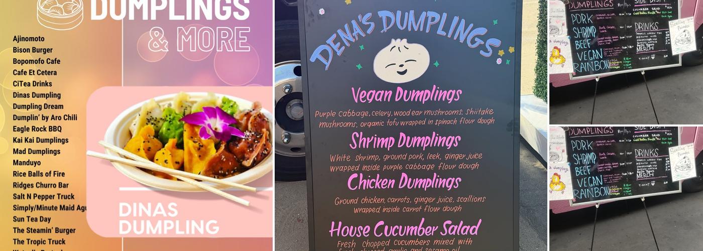 Dina’s Dumpling Menu