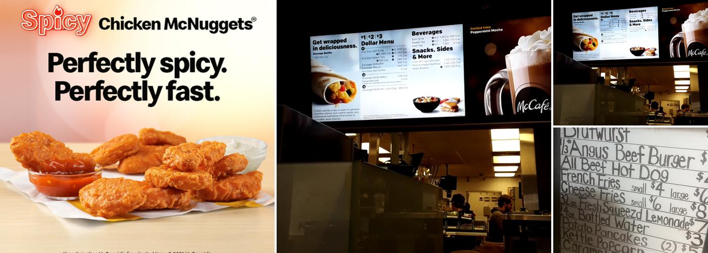 McDonald's Menu