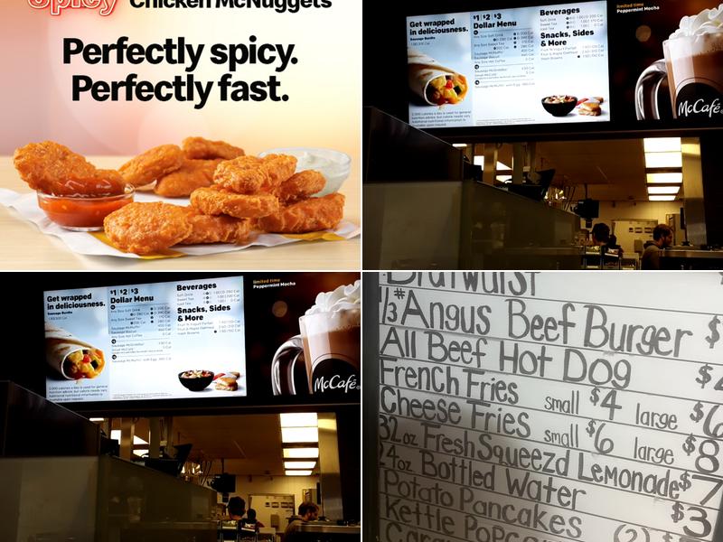 McDonald's Menu